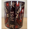 Taza Héroes del Silencio Live in Germany personalizada con el nombre. Ideal como regalo de cumpleaños, día del padre, navidad