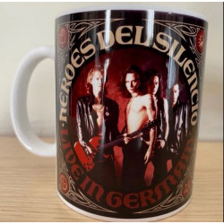 Taza Héroes del Silencio Live in Germany personalizada con el nombre