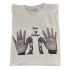 Camiseta personalizada con las huellas de tu perro junto a las tuyas