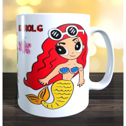 Taza Karol G personalizada -  mañana será bonito con el nombre