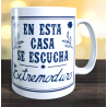 Taza en esta casa se escucha Extremoduro