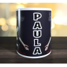 Taza Extremoduro, yo, minoría absoluta personalizada con el nombre, ideal como regalo para los fans del grupo de Rock y de Robe
