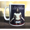 Taza Extremoduro, yo, minoría absoluta personalizada con el nombre, ideal como regalo para los fans del grupo de Rock y de Robe