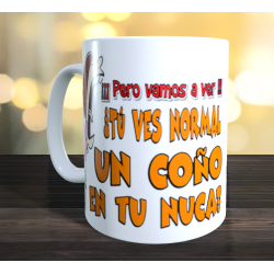 Taza ¿Tú ves normal un coño en tu nuca? - La Isla de las Tentaciones - Alba