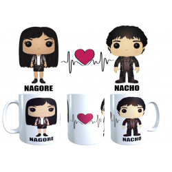 Taza pareja San Valentín Funko personalizada