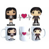 Taza pareja San Valentín Funko personalizada