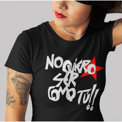 Camiseta Extremoduro No quiero ser como tú - logo con estrella roja