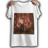 Camiseta Bunbury cuentas pendientes de color blanco. Nuevo disco de Bunbury. Ideal como regalo cuándo tengas que hacer un regalo