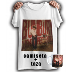 Camiseta + taza Bunbury Cuentas pendientes
