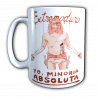 Taza Extremoduro yo minoría absoluta personalizada con el nombre - Dibujo