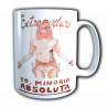 Taza Extremoduro yo minoría absoluta personalizada con el nombre - Estilo dibujo. El regalo ideal si tienes que hacer un regalo