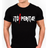 Camiseta Tó Perita estilo Rock, expresión típica malagueña d