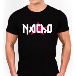 Camiseta personalizada con el nombre estilo rock alternativo