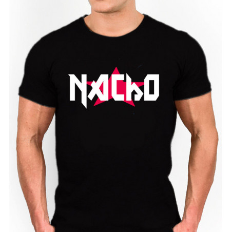 Camiseta personalizada con el nombre estilo rock alternativo