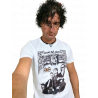 Camisetas Héroes del Silencio diseño mezcla Senderos de traición y el espíritu del vino. Diseño exclusivo Malaguitas.com