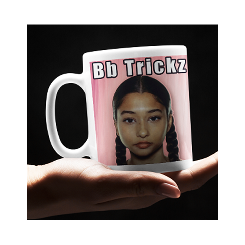 Taza Bb Trickz personalizada con el nombre