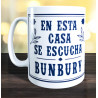 Taza en esta casa se escucha Bunbury