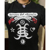 Camiseta Héroes del Silencio gira El camino del Exceso 93 (en la espada no tiene ningún diseño). Camiseta ideal como regalo