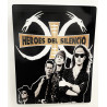 Placa aluminio Héroes del Silencio decorativa estilo Senderos de Traición