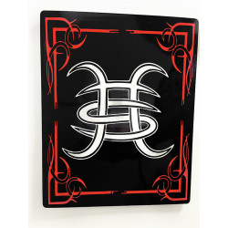 Placa aluminio Héroes del Silencio decorativa estilo el Espíritu del vino