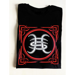 Camiseta Héroes del Silencio diseño El espíritu del vino impresión en delantera mangas y espalda, ideal como regalo de cumpleaño