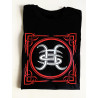 Camiseta Héroes del Silencio diseño El espíritu del vino impresión en delantera mangas y espalda, ideal como regalo de cumpleaño