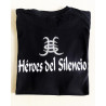 Camiseta Héroes del Silencio diseño El espíritu del vino impresión en delantera mangas y espalda, ideal como regalo de cumpleaño