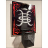 Abridor de botellas de pared de Héroes del Silencio diseño estilo vinilo El espíritu del vino. Un artículo ideal como regalo