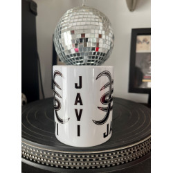 Taza Héroes del Silencio logo personalizado con el nombre, el regalo perfecto para cualquier fan del grupo de Rock de Zaragoza,
