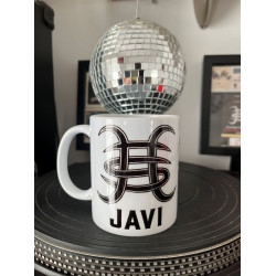 Taza Héroes del Silencio logo personalizado con el nombre