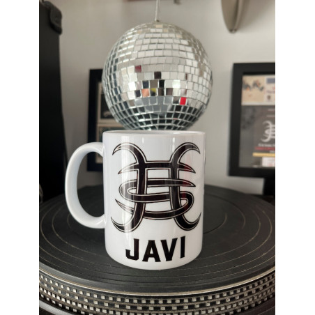 Taza Héroes del Silencio logo personalizado con el nombre