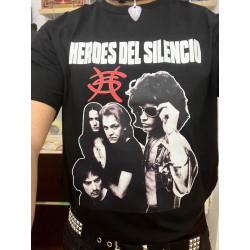 Camiseta Héroes del Silencio estilo Avalancha
