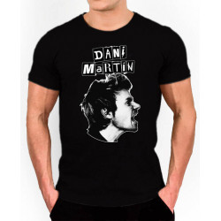 Camiseta Dani Martín diseño estilo gira 25 p años