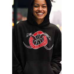 Sudadera Héroes del Silencio portada En directo. Sudadera con capucha y bolsillos estilo canguro, ideal para fans del grupo de R