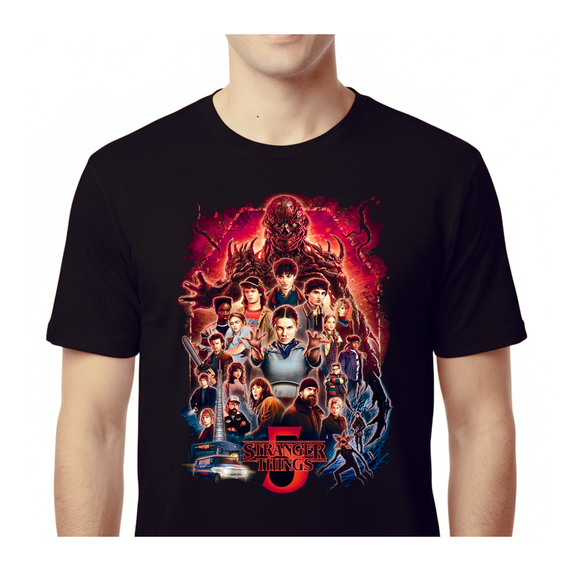 Camiseta Stranger Things temporada 5