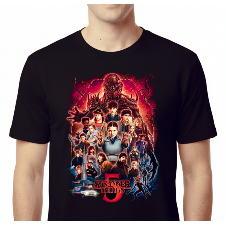 Camiseta Stranger Things temporada 5