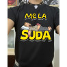Camiseta Me la suda estilo meme broma humor con estilo a Hommer Simpsons. Ideal si tienes que hacer un regalo cachondo
