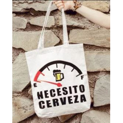 Totebag Necesito cerveza