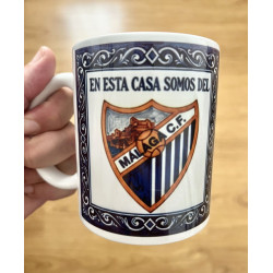 Taza Málaga CF En esta casa somos del Málaga CF