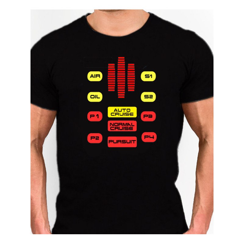 Camiseta de Kitt de El coche Fantástico de la serie de los años 80 ideal como regalo para los seguidores de la serie