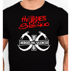 Camiseta Héroes del Silencio logo senderos de traición