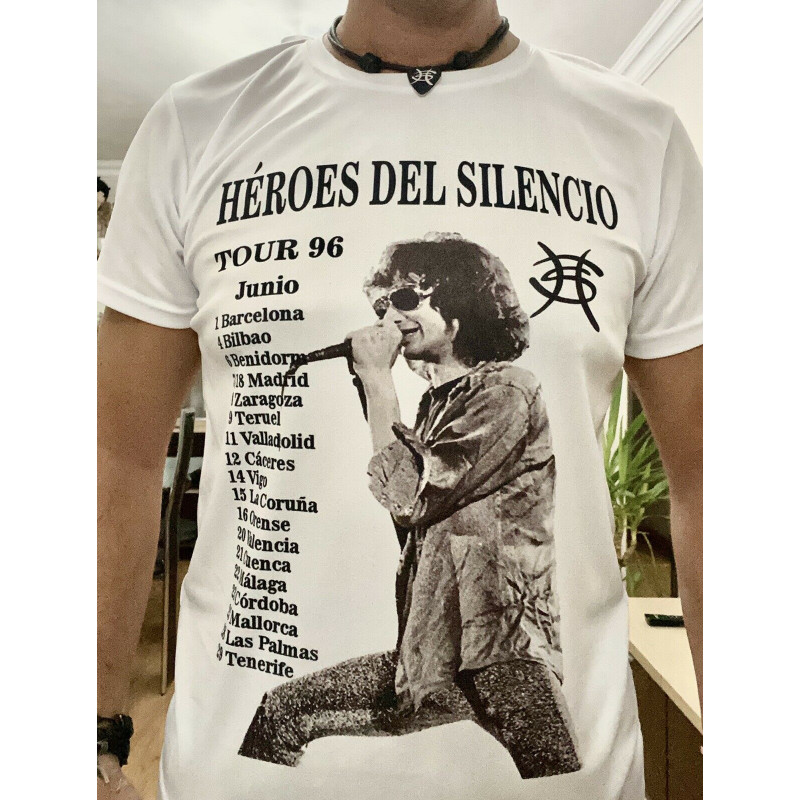 Camiseta Héroes del Silencio gira Avalancha 96