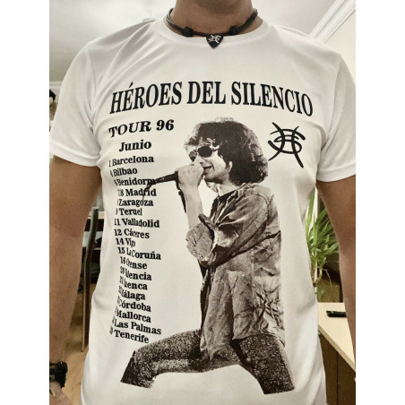 Camiseta Héroes del Silencio gira Avalancha 96