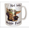 Taza bebe Yoda estilo Harry Potter not today muggle fucker