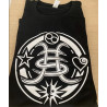 Camiseta Héroes del Silencio logo redondo con los símbolos  de cada miembro de la banda