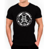 Camiseta Héroes del Silencio logo redondo con los símbolos  de cada miembro de la banda