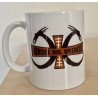Taza Héroes del Silencio Senderos de Traición. Regalo ideal para cumpleaños para los seguidores del grupo de Rock de Zaragoza