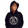 Sudadera Héroes del Silencio logo circulo con símbolos de los componentes del grupo