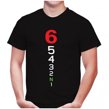 Camiseta motero marchas