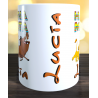 Taza El Rey León HAKUNA MATATA personalizada con el nombre. Regalo ideal y económico para niños para regalar en cumpleaños